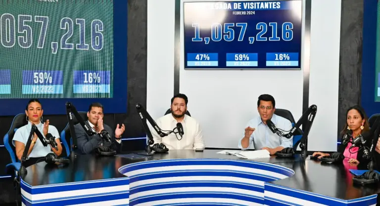 RD recibe 1,057,216 visitantes solo en febrero