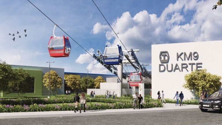 Gobierno presenta licitación para la línea 3 del Teleférico de Santo Domingo, conectará el kilómetro 9 de la autopista Duarte con el puerto de Haina
