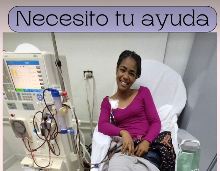 Joven cristiana con insuficiencia renal requiere de ayuda para operarse