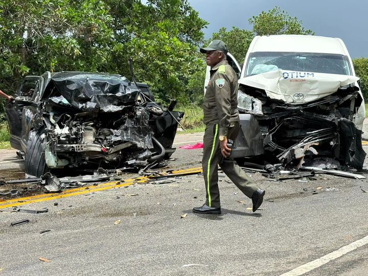 Al menos ocho heridos tras accidente en Monta Plata
