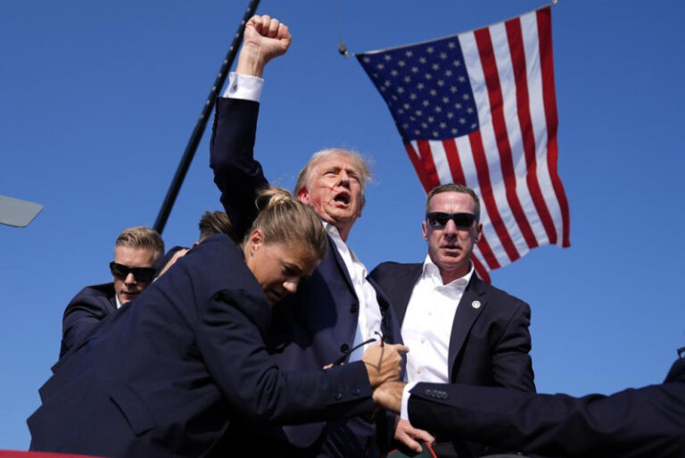 Trump resulta herido de bala durante evento en Pensilvania