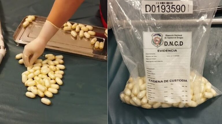 Arrestan extranjero en aeropuerto Punta Cana con 104 bolsitas de presunta cocaína en el estómago