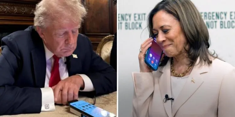 Kamala Harris felicita en una llamada a Donald Trump por su victoria en las elecciones