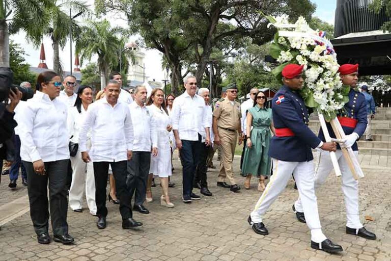 Presidente Abinader da apertura al Mes de la Patria con actos por 212.⁰ aniversario natalicio Juan Pablo Duarte