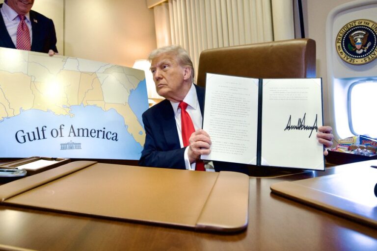 Trump decreta el 9 de febrero como el ‘Día del Golfo de América’
