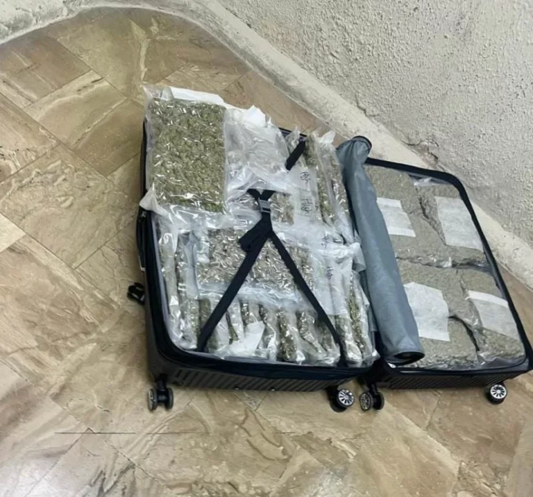 DNCD confisca 90 pacas de presunta marihuana y un paquete de crack en aeropuerto de Punta Cana