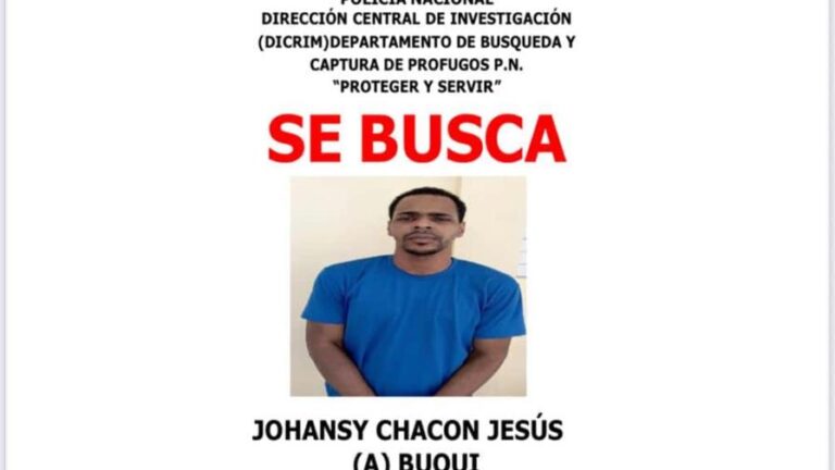 Policía activa búsqueda de preso que se escapó de cárcel Najayo-Hombres