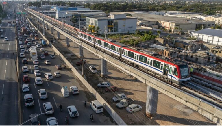 Opret realiza prueba en línea 2C del Metro de Santo Domingo en Los Alcarrizos