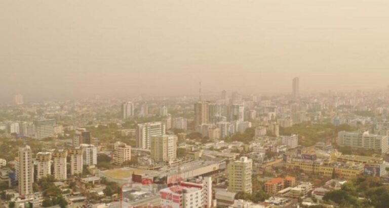 Polvo del Sahara mantendrá tiempo seco y caluroso en República Dominicana