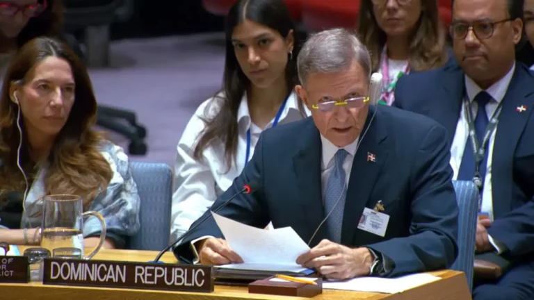 República Dominicana pide a la ONU acelerar el despliegue de la misión de apoyo en Haití